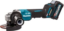 Угловая шлифмашина Makita GA013GU201, аккумуляторная, с 2 АКБ