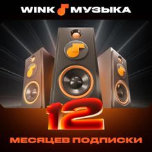 Изображение товара Подписка Wink Музыка 12 месяцев - доступ к музыкальному контенту в РФ