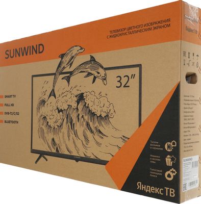 Отзывы на 32" Телевизор SunWind SUN-LED32XS305, FULL HD, черный, СМАРТ ...