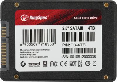 SSD KINGSPEC P3 4TB 4 2.5
