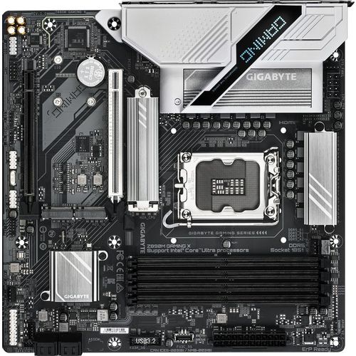 Материнская плата Gigabyte Z890M GAMING X, Socket LGA 1851, Intel Z890, mATX, Ret