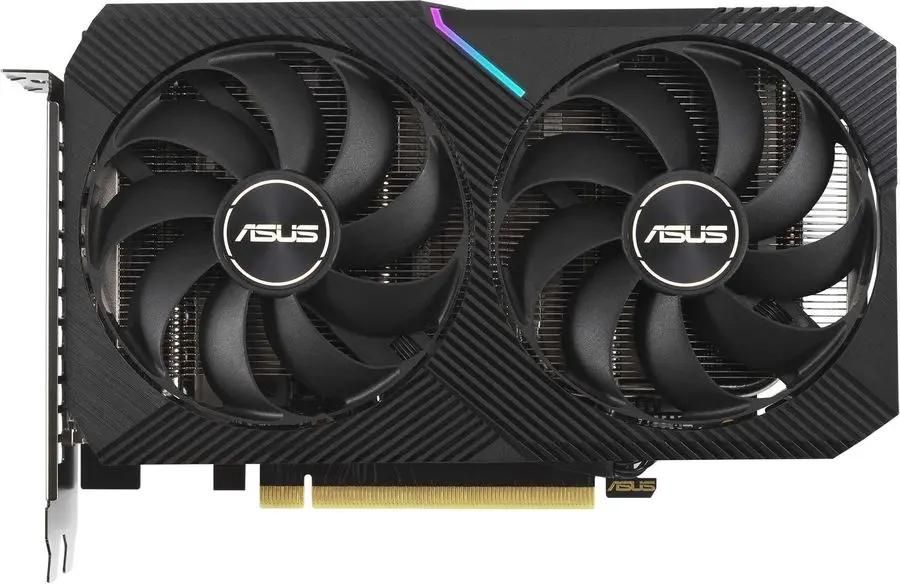 Видеокарта ASUS NVIDIA GeForce RTX 3060 DUAL-RTX3060-O12G-V2 Видеокарта ASUS NVIDIA GeForce RTX 3060 DUAL-RTX3060-O12G-V2