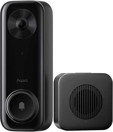 Видеозвонок AQARA G400,  черный [db-c03d]