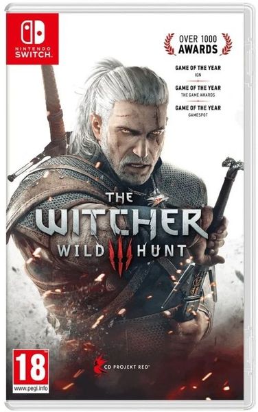 Игра Nintendo The Witcher III Wild Hunt Vanilla Edition,  RUS (субтитры), для  Switch