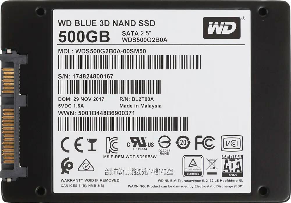 Wd blue 3d 500 gb outlet