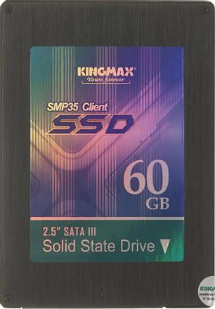 SSD накопитель Kingmax SMP35 60ГБ, 2.5", SATA III [km060gsmp35]