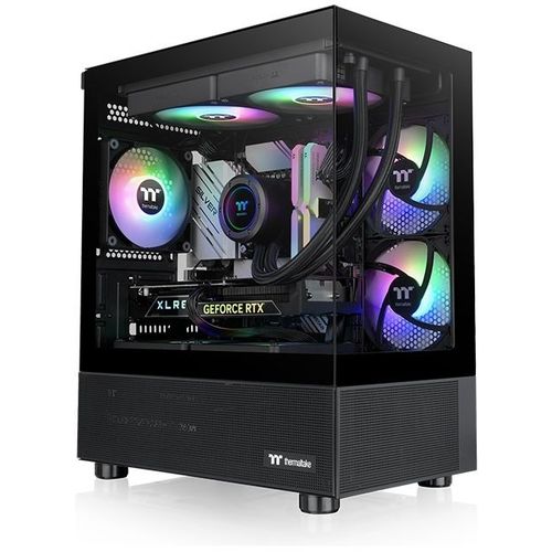 Корпус mATX Thermaltake View 170 TG ARGB, Micro-Tower, без БП, черный [ca-1z4-00m1wn-00]