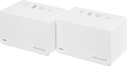Бесшовный Mesh роутер MERCUSYS Halo H25BE, Wi-Fi 7, BE3600, 3 WAN/LAN, белый, 2 шт. в комплекте