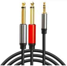 Изображение товара Аудио кабель PREMIER 5-347 5м Jack 3.5 - 2xJack 6.5 позолоченные контакты