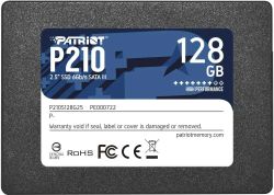 Изображение товара 128ГБ SSD накопитель Patriot P210 P210S128G25 2.5", SATA III, SATA Изображение товара 128ГБ SSD накопитель Patriot P210 P210S128G25 2.5", SATA III, SATA