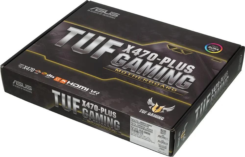 ASUS TUF X470 PLUS GAMING SocketAM4 AMD X470 ATX Ret 1075337