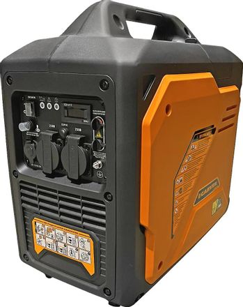 Бензиновый генератор CARVER PPG -2500IS, 220/12 В, 2.3кВт [01.020.00033]