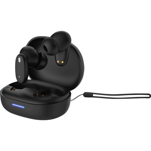 Наушники Defender Twins 985, Bluetooth, внутриканальные, черный [63985]