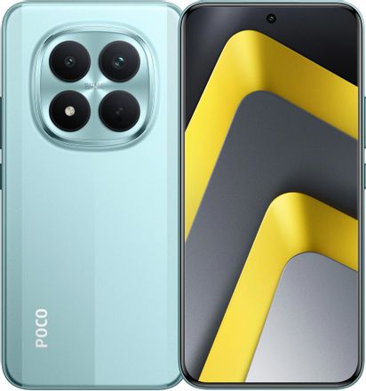 Смартфон Xiaomi Poco M8 Pro 5G 8/256Gb, 6.83", AMOLED, 120Гц, 6500мAч, 2 nano SIM, зеленый