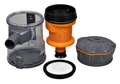 Ручной пылесос (handstick) StarWind SCH1320, 1000Вт, оранжевый/серый ...