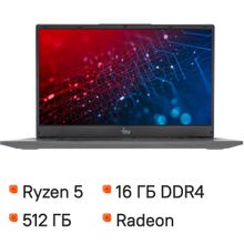 Изображение товара Ноутбук iRU Tactio 15PHC с Ryzen 5 и 16ГБ ОЗУ
