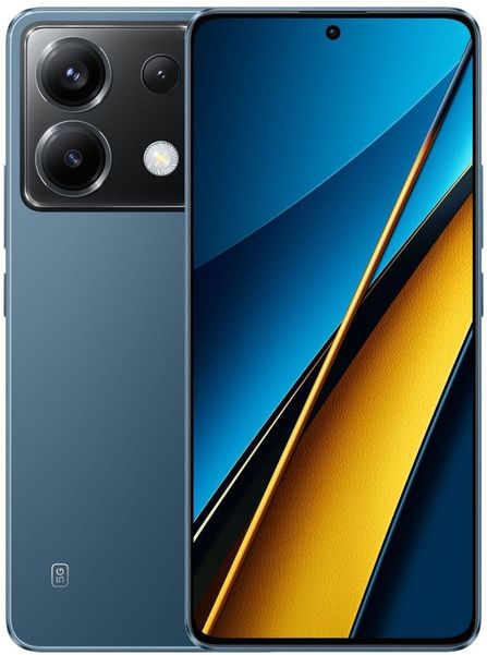 Смартфон Xiaomi Poco X6 5G 12/256Gb,  синий