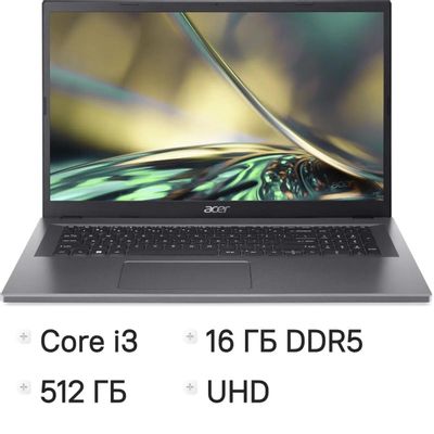Ноутбук Acer Aspire 3 A317-55P-341F, 17.3