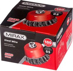 Щетка чашечная MIRAX 35104-100, 100мм, универсальный