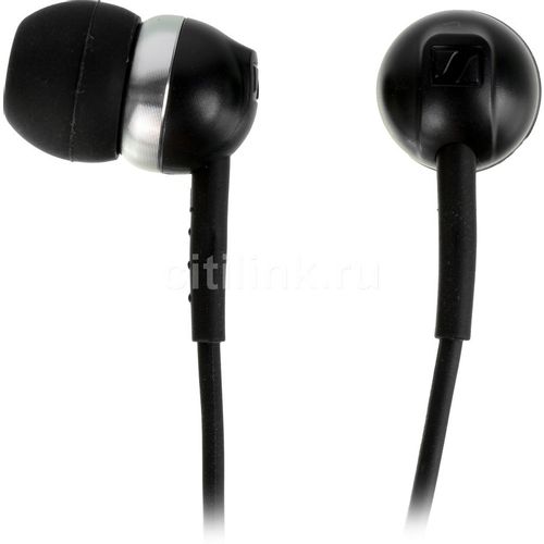Наушники Sennheiser CX 80S, 3.5 мм, вкладыши, черный [508896 cx 80s]