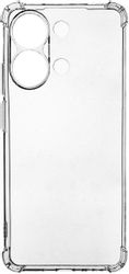Чехол (клип-кейс) PERO CC02, для Xiaomi Redmi Note 13 Pro 4G, противоударный, прозрачный
