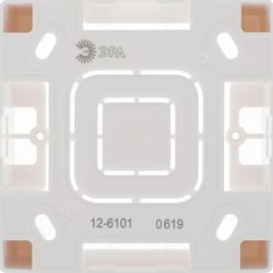 Коробка Эра 12-6101-15 (Б0043169) накладная 1шт пластик перламутровый
