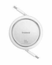 Изображение товара Кабель BASEUS Free2Draw Mini,  USB Type-C (m) -  USB Type-C (m),  1м,  плоский,  5A,  белый