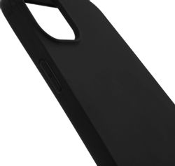Чехол (клип-кейс) BORASCO Silicone Case, для Apple iPhone 14 Plus, черный