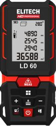 Дальномер Elitech LD 60, 2 класс лазера, 670нм, луч красный