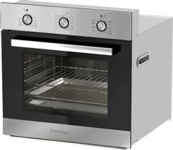 Духовой шкаф электрический Darina 1U5 BDE 112 707 X3, 65л, нержавеющая сталь/стекло черное
