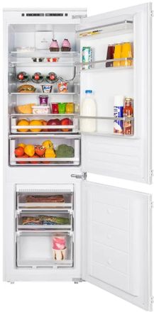 Встраиваемый холодильник HOMSAIR FB177NFFW, No Frost, 251л, 176.9см, белый