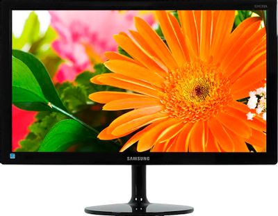 Монитор Samsung S24C350HL "R", 23.6", черный [ls24c350hl/ci] – купить в ...