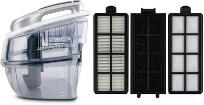 Характеристики Пылесос Vitek VT-1833 PR, 1800Вт, жемчужный/синий [1833 ...