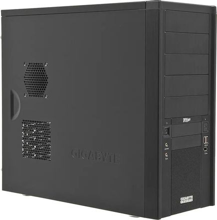 Корпус ATX Gigabyte Triton GZ-AX1CA-SDB, Midi-Tower, без БП, черный