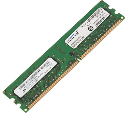 Оперативная память Crucial CT25664AA800 DDR2 - 1x 2ГБ 800МГц, DIMM, Ret