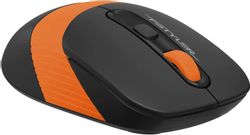 Мышь беспроводная A4TECH Fstyler FG10S, USB, черный и оранжевый