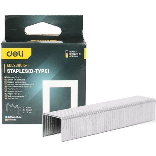 Скобы для степлера Deli DL238015-1, 1000шт
