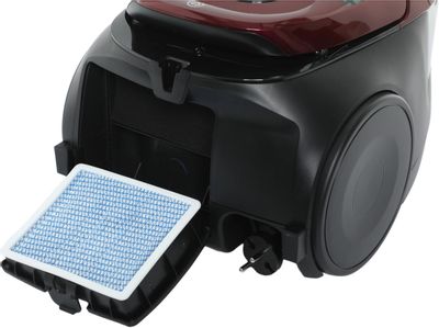 Пылесос Samsung VC18M31A0HP/EV, 1800Вт, бордовый/черный – купить в ...
