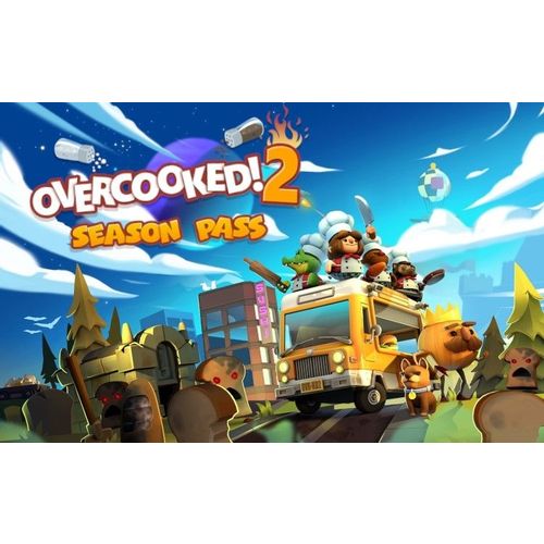 Дополнение к игре TEAM 17 Overcooked! 2 Season Pass, для ПК, регион: СНГ, RUS (интерфейс и субтитры)
