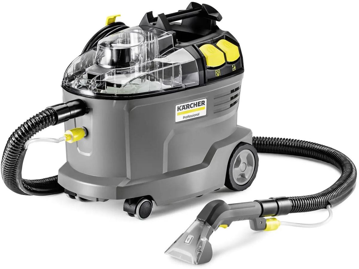 Моющий пылесос Karcher Professional Puzzi 8/1, 1200Вт, серый [1.100-240.0]  – купить в Ситилинк | 1900908