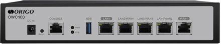 Контроллер ORIGO OWC100/A1A, 1 LAN, 3 WAN/LAN, черный