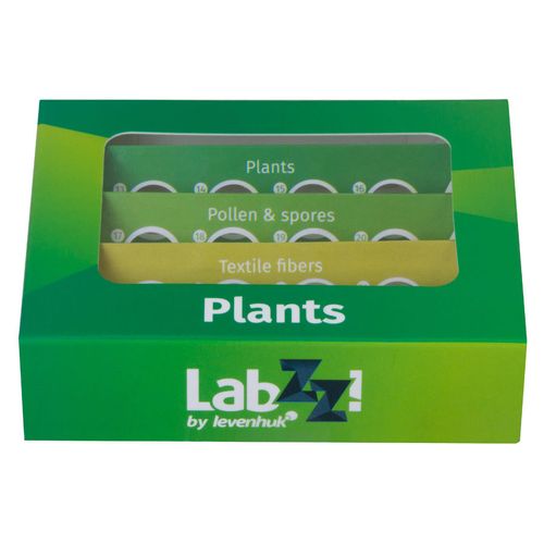 Набор микропрепаратов LEVENHUK LabZZ P12, 3 предмета [72869]