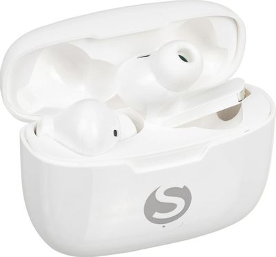 Наушники SunWind SW-WH204, Bluetooth, внутриканальные, белый [sw-wh204w ...