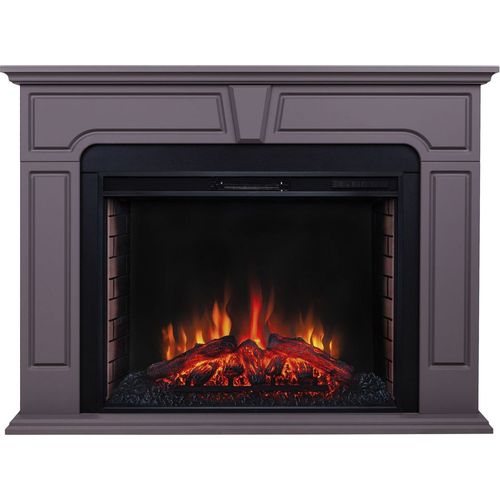 Электрокамин REALFLAME Theodor + Aquamarine 33 серый