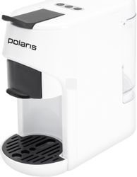 Капсульная кофеварка Polaris PCM 2034, цвет: белый