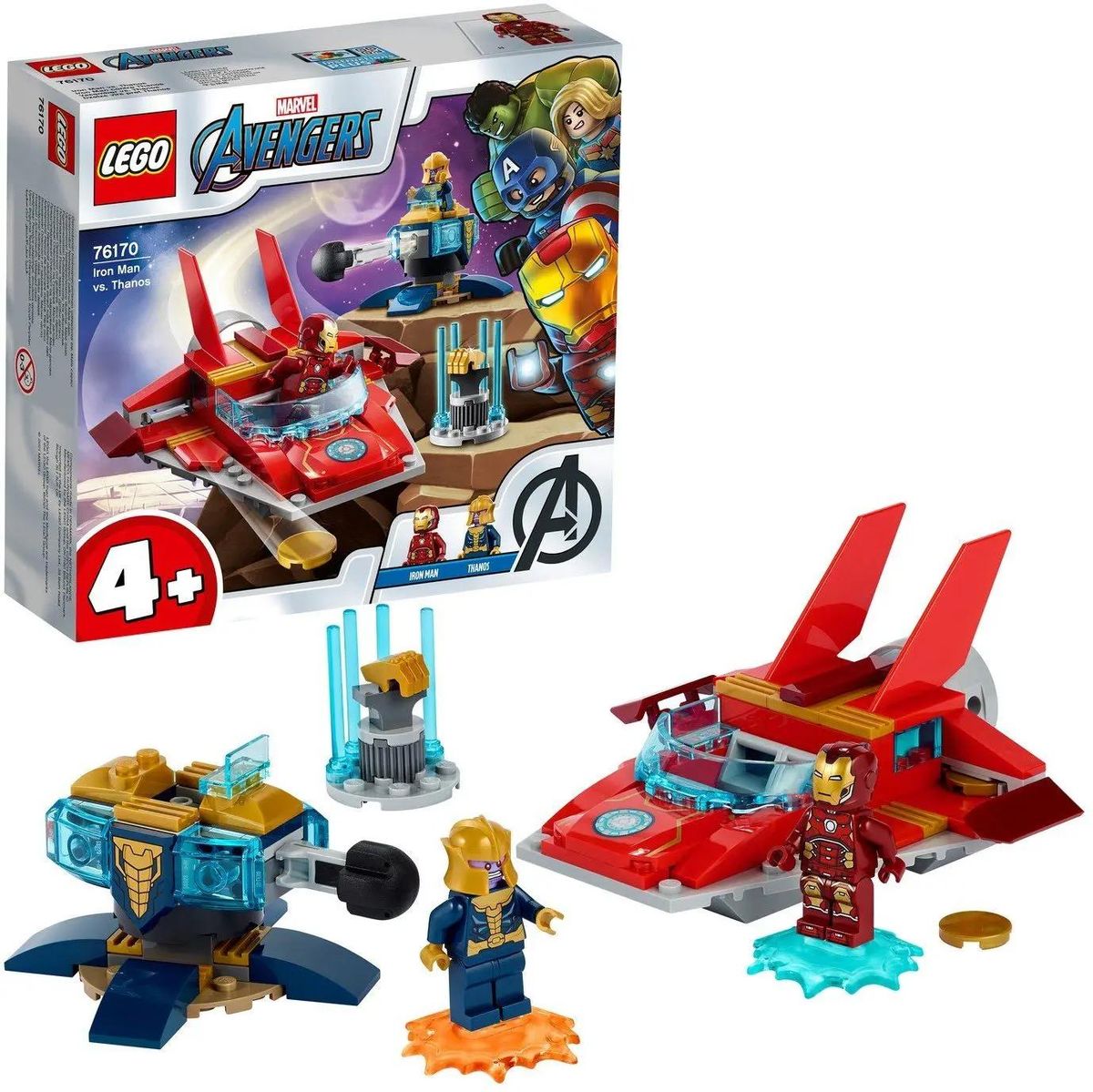 Lego avengers 4 minifigures online