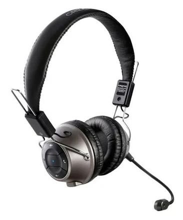 Гарнитура игровая Creative HS-1200,  для компьютера, мониторные,  радио, серый [51ef0170aa004]
