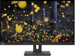 Изображение товара 27" Монитор Lenovo ThinkVision E27q-20,  2560x1440,  IPS,  75Гц,  1хHDMI,  1хDP,  черный [62d0gat1uk]