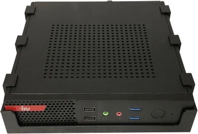 Компьютер iRU Опал 312 Intel Pentium Gold G6400,  DDR4 8ГБ, 256ГБ(SSD),  Intel UHD Graphics 610,  FreeDOS,  черный [1988453]