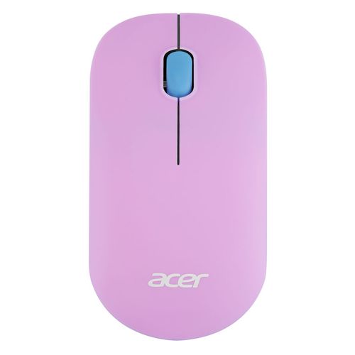 Мышь беспроводная Acer OMR200, радио, оптическая, USB, 1200dpi, зеленый и фиолетовый [zl.mceee.021]